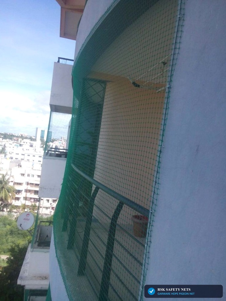 High-Rise Elevation Outer Facade Garware Anti-Bird Protection Net